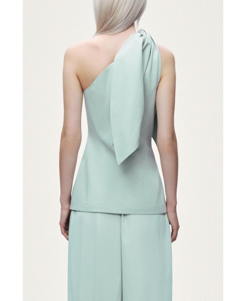 Women's Shoulder-Tie Blouse