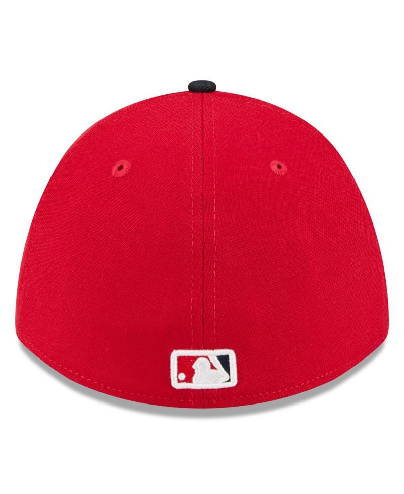 Men's Red/Navy Washington Nationals 2026 Spring Training M-Crown 39THIRTY Flex Hat