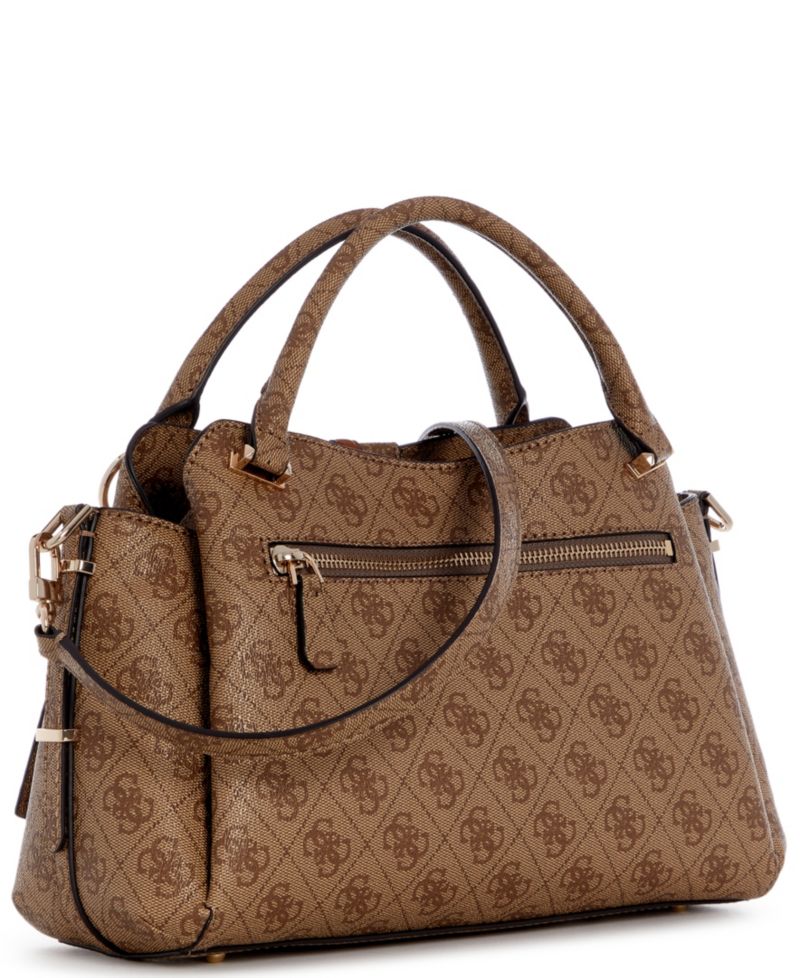 Yvonne Logo Girlfriend Medium Satchel Handbag