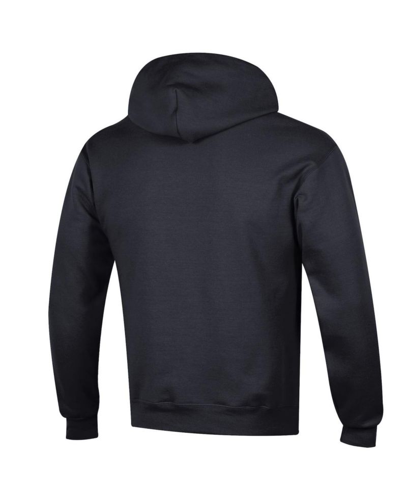 Men's Black Coastal Carolina Chanticleers Arch Over Logo Pullover Hoodie