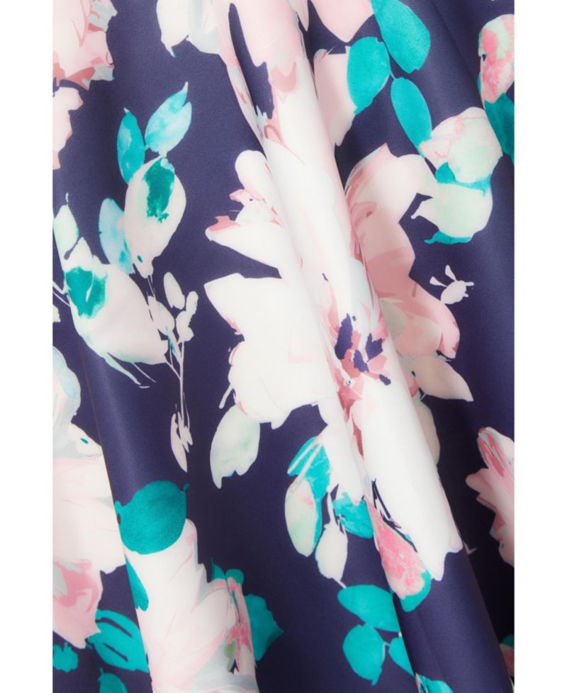 Women's Square Neck Skater Midaxi Dress