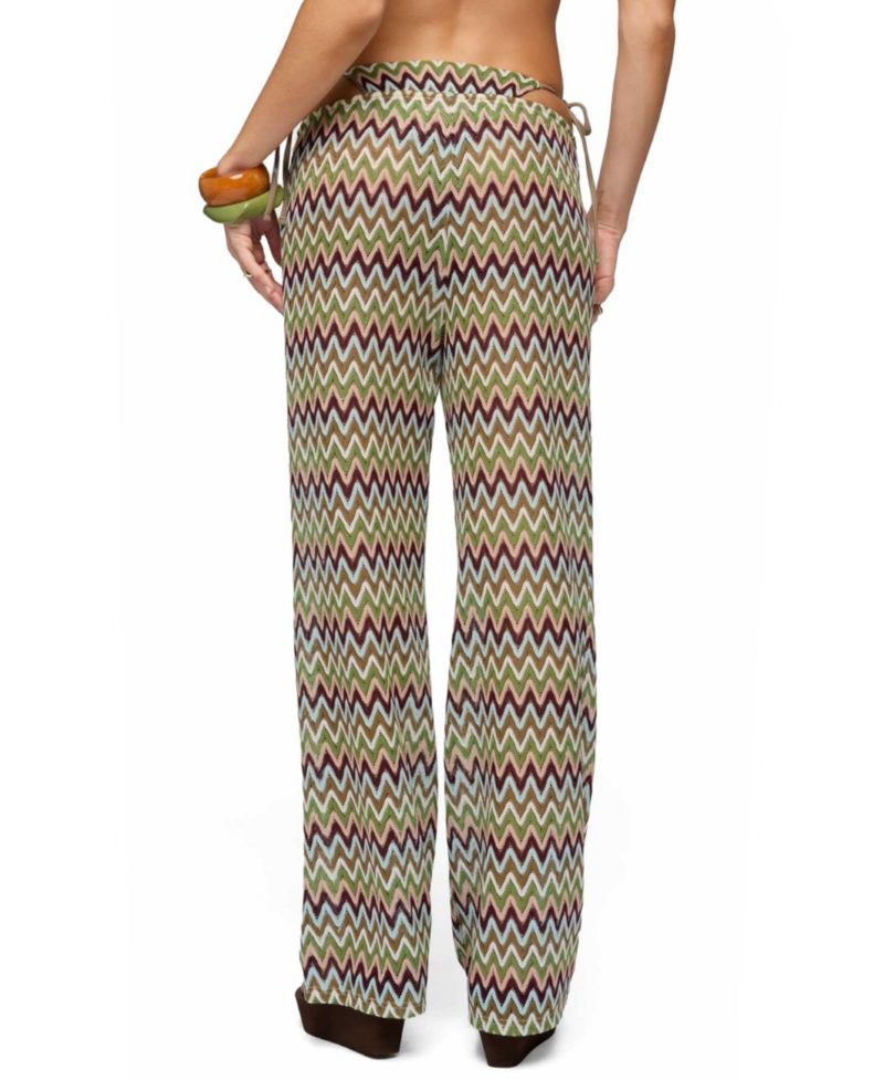 Women's Mindee Zigzag Crochet Pants