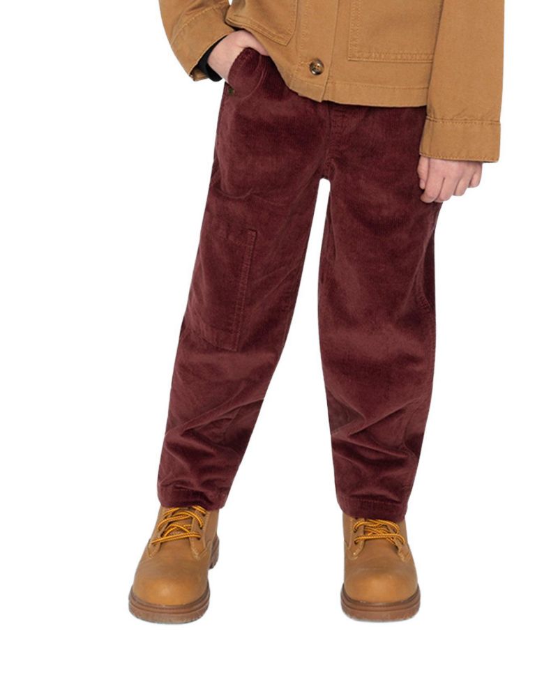 Big Boys (6- 12) Stretch Corduroy Pants with Cargo Pocket