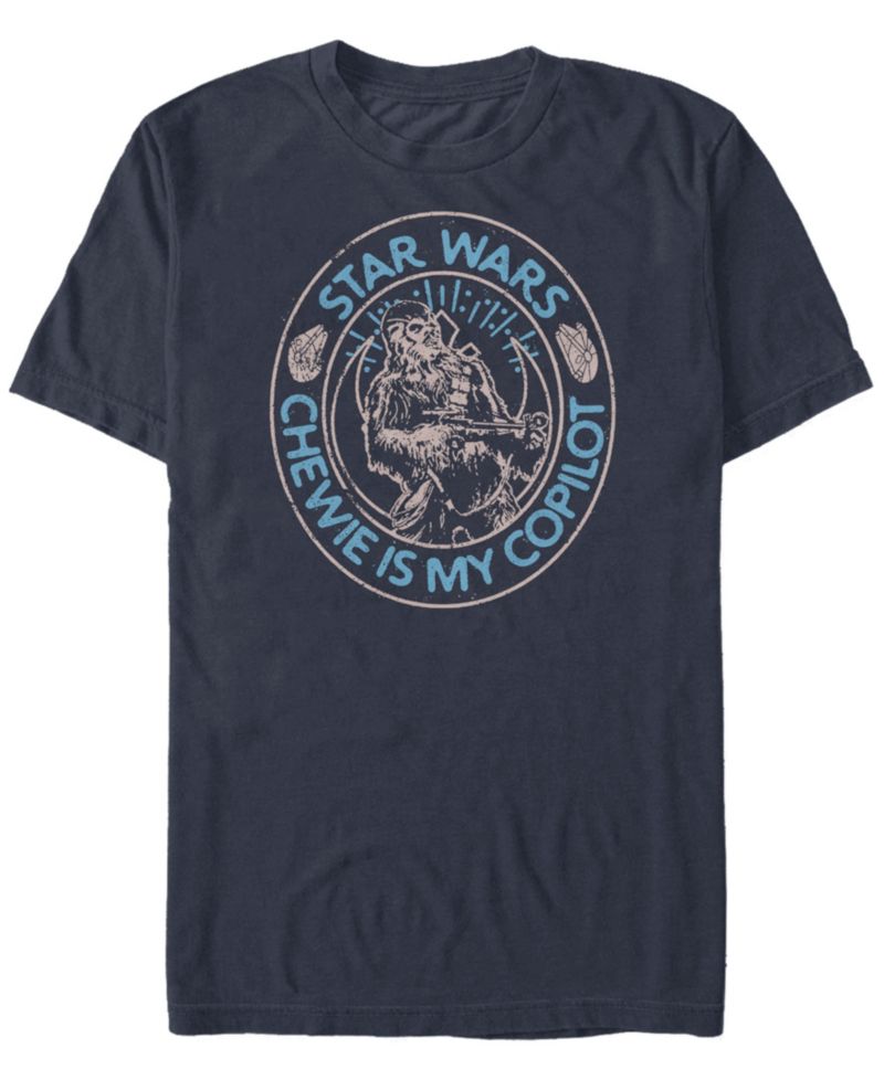 Star Wars Men's Episode IX Chewie Is My Copilot T-shirt