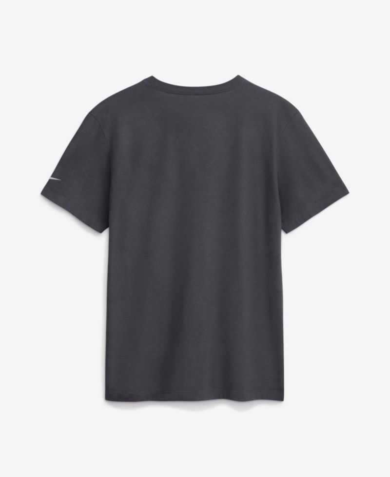 Men's Anthracite Philadelphia Eagles Fractal Logo T-Shirt