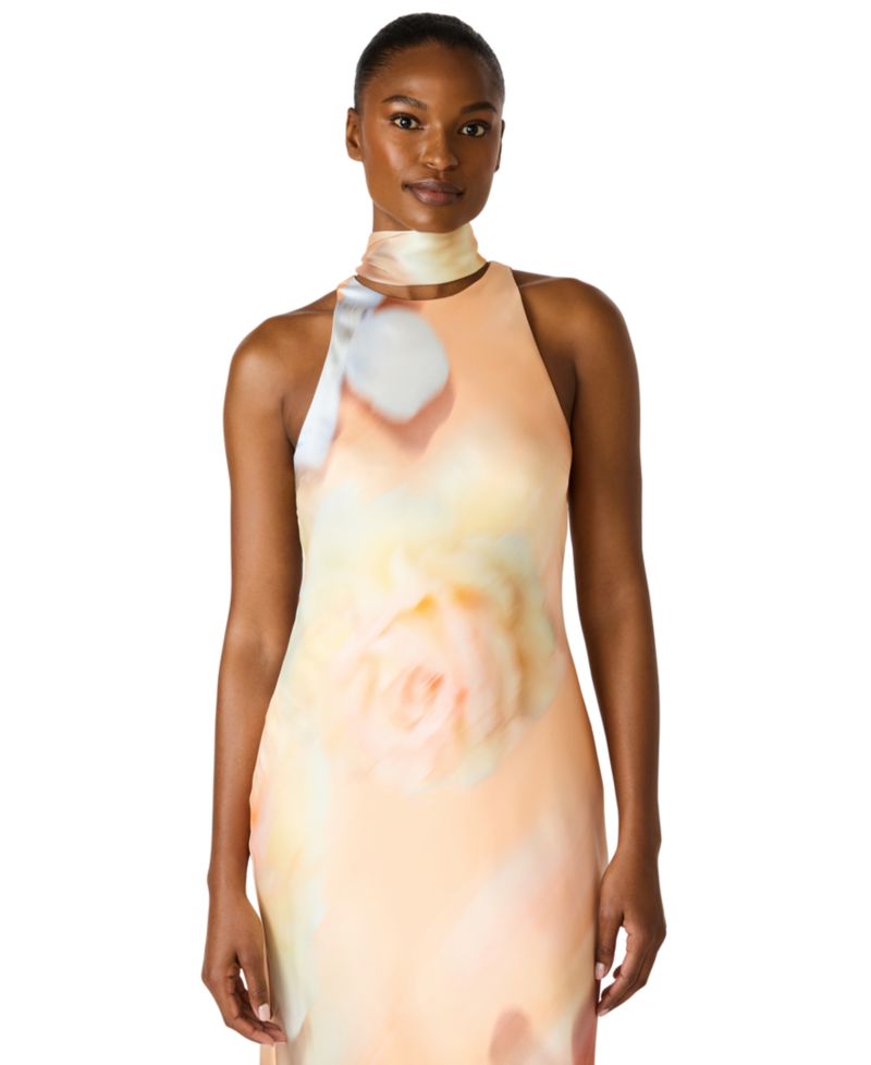 Jaidan Halter Neck Maxi Dress