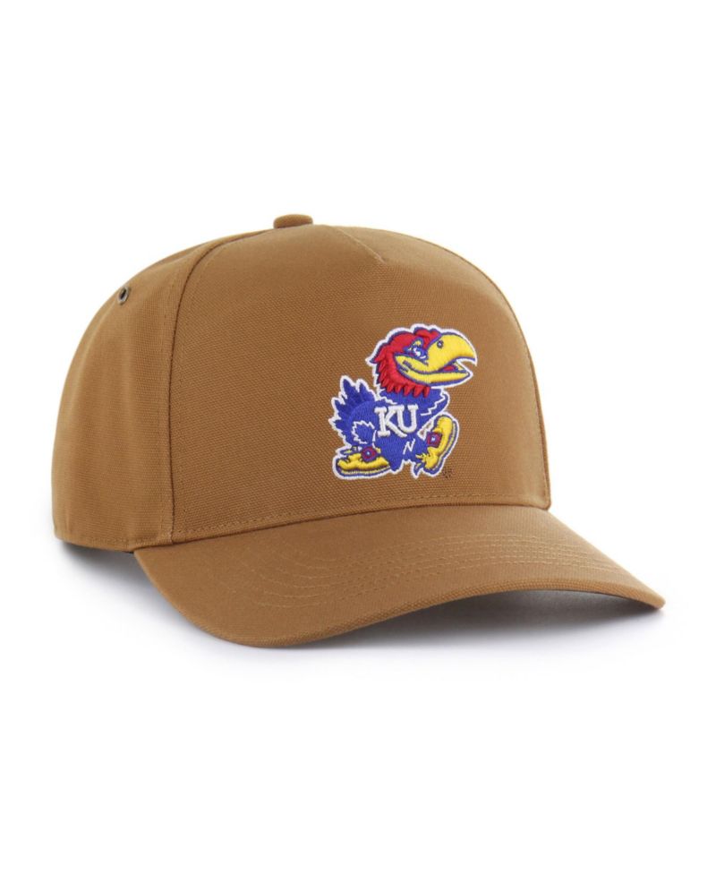 Men's and Women's Carhartt x Brown Kansas Jayhawks Hitch Adjustable Hat