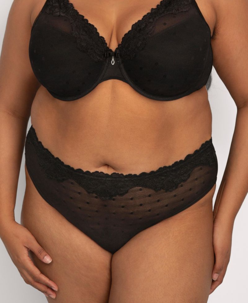Women's Sheer Whisper High Cut Brief Panty