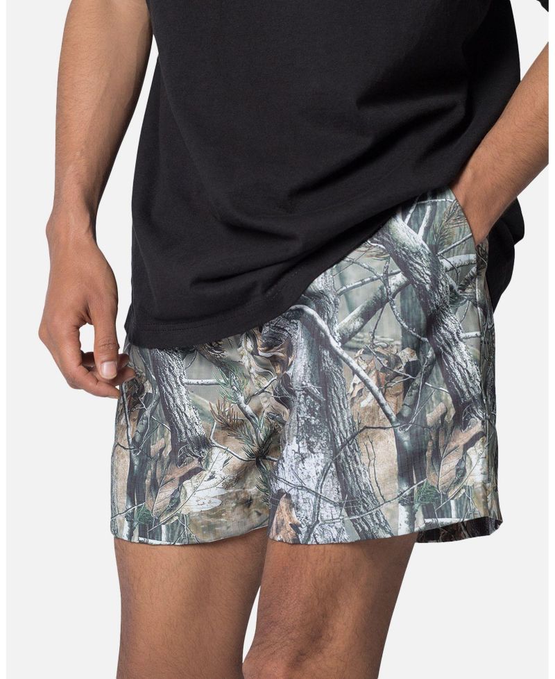 Big & Tall Summer Shorts - Branch Camo