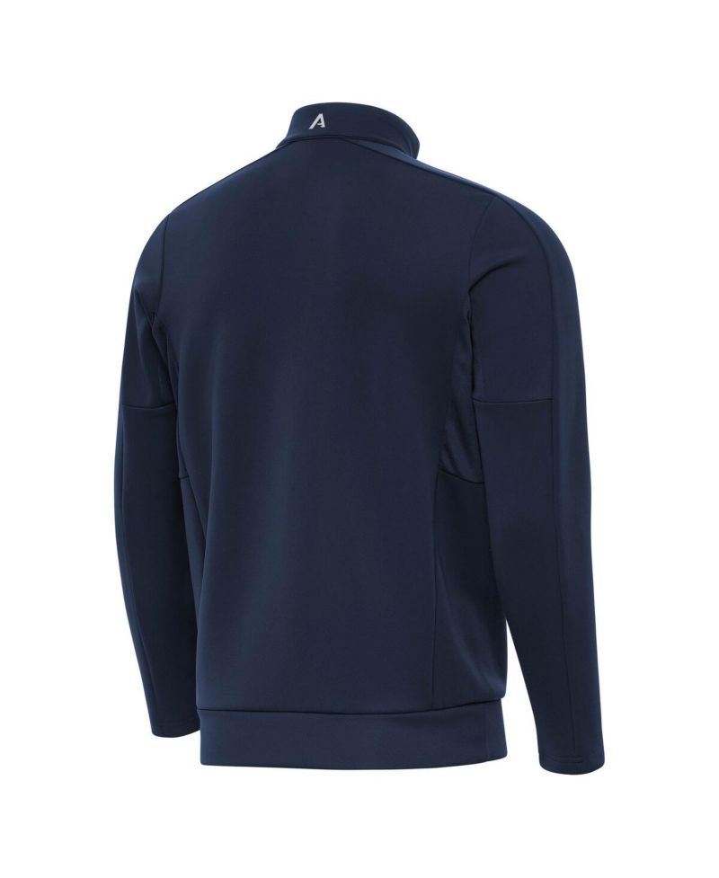 Men's Navy Michigan Wolverines 2026 NCAA Men's Basketball National Champions Generation Quarter-Zip Pullover