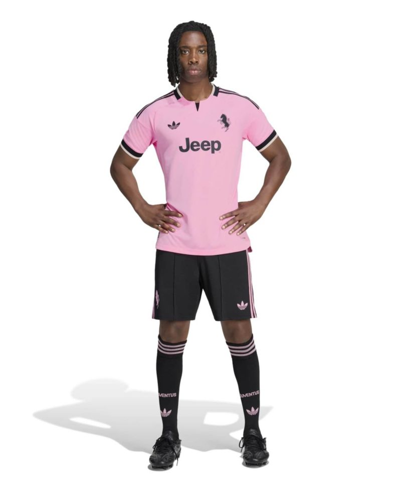 Men's Pink Juventus 2026/27 Away On-Field Authentic Jersey