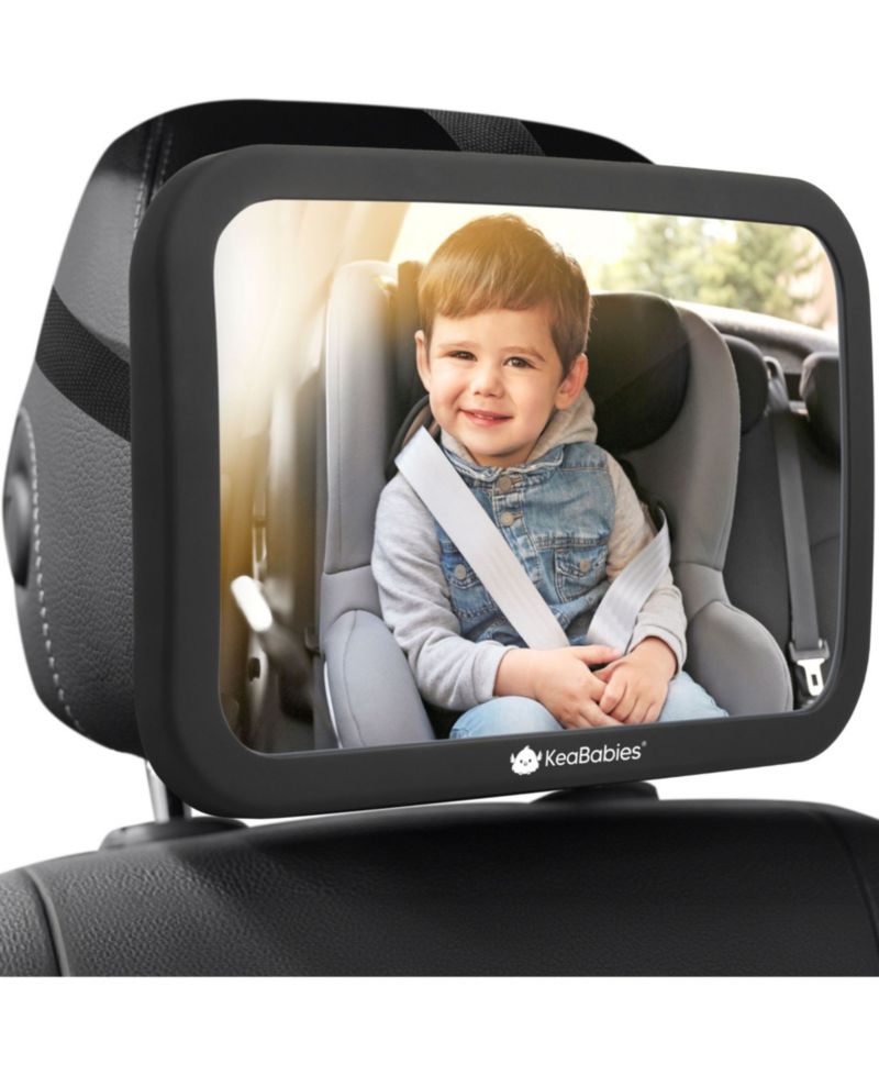Baby Car Mirror, Large Shatterproof Baby Mirror for Car Seat Rear Facing, Baby Carseat Mirror for Infant