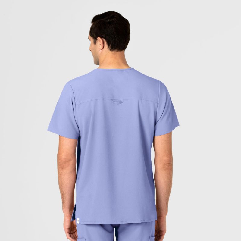 Men's RENEW EZ Zip Scrub Top
