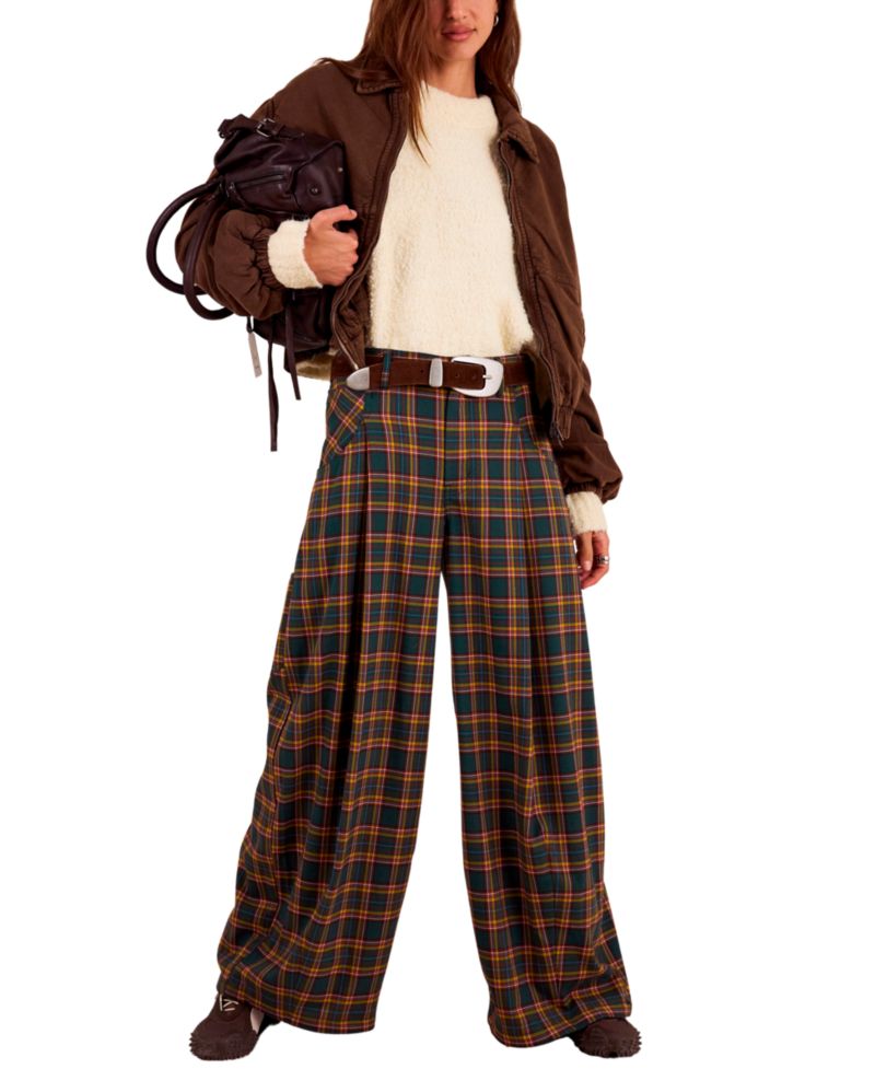 Women's About It Baggy Wide-Leg Trousers