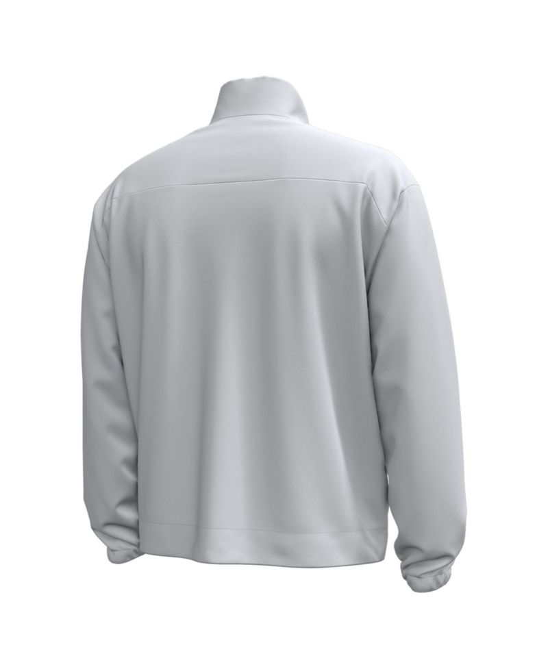 Men's 1 Gray Notre Dame Fighting Irish Wear Green Unstoppable Woven Full-Zip Jacket