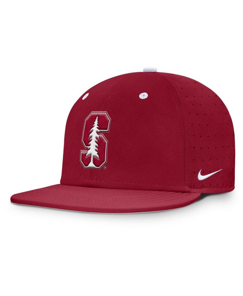 Men's Cardinal Stanford Cardinal On-Field Dugout True Performance Fitted Hat