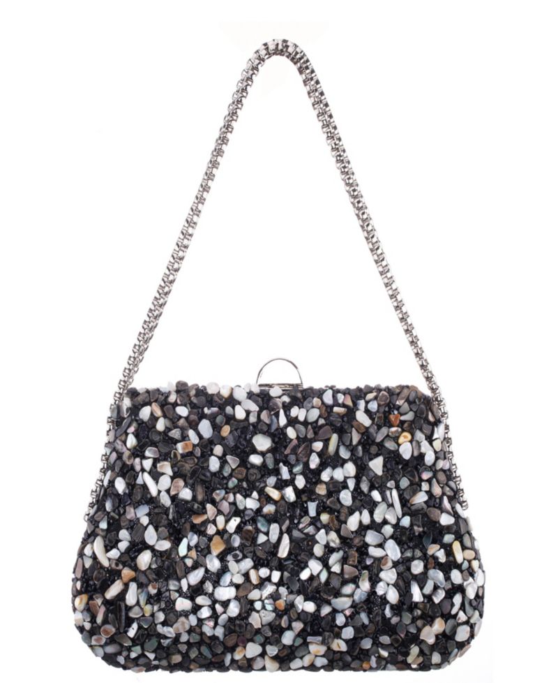 Rock Candy Minaudiere Crystal Lift Lock Clutch