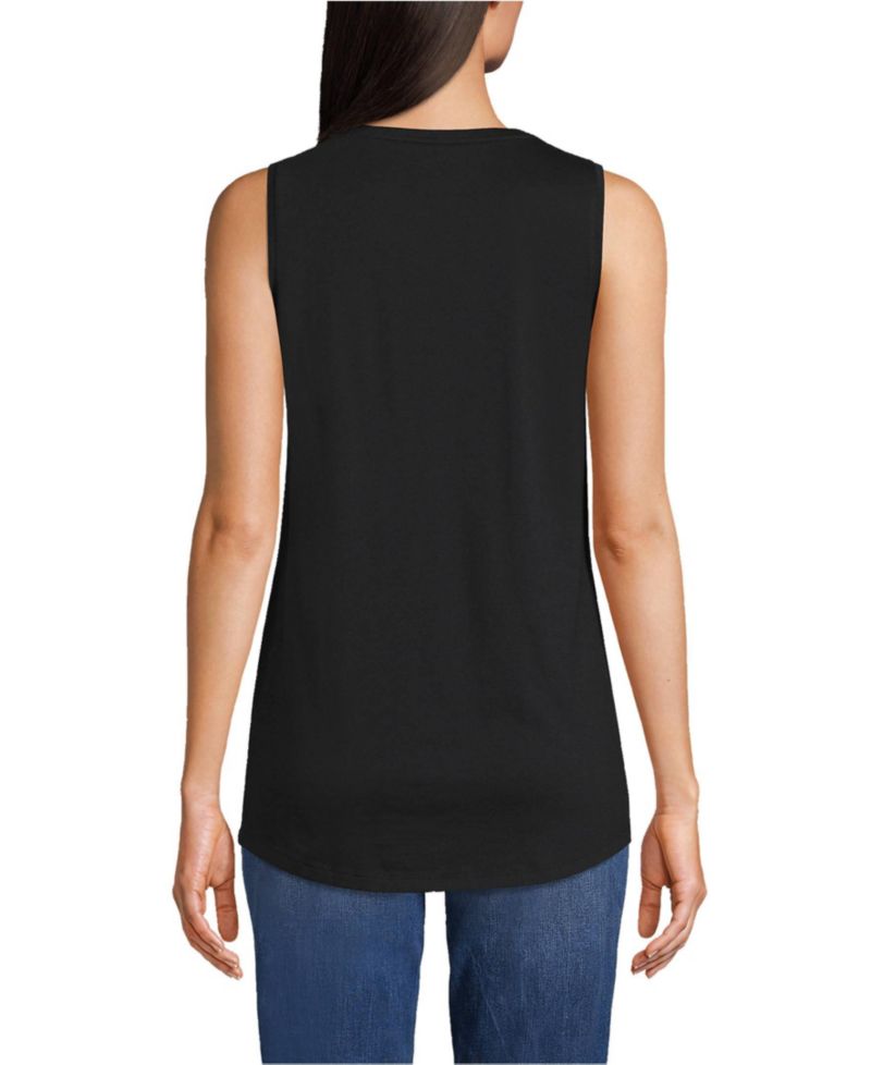 Women's Supima Cotton Tunic Tank Top
