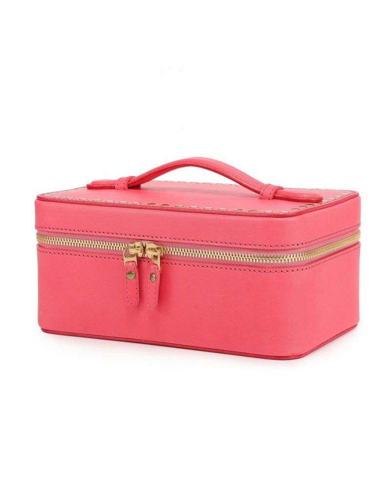 Clivia Travel Leather Beauty Box