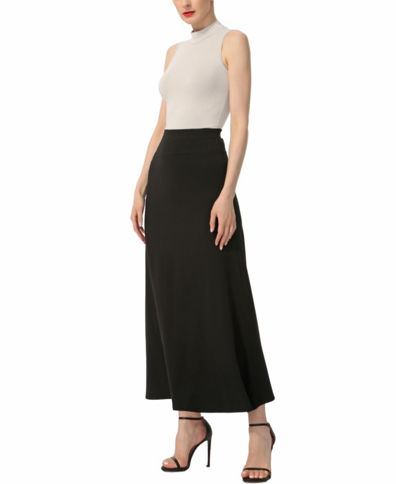 Women's kimi + kai Waist Ruched Maxi Skirt
