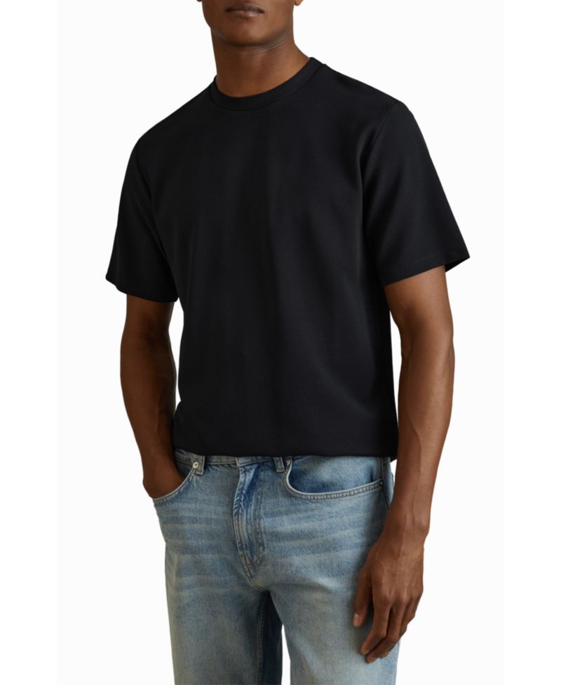 Men's Wick Textured Crew-Neck T-Shirt