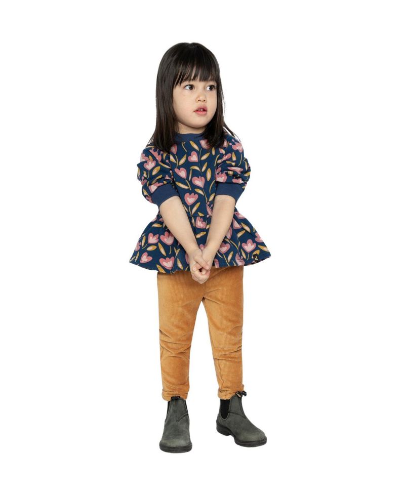 Girls' (6-8) French Terry Top