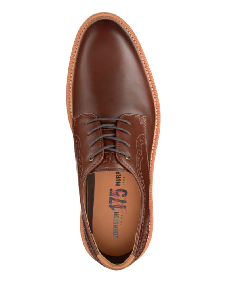 Men's Lace-Up Leather Oxford Shoes