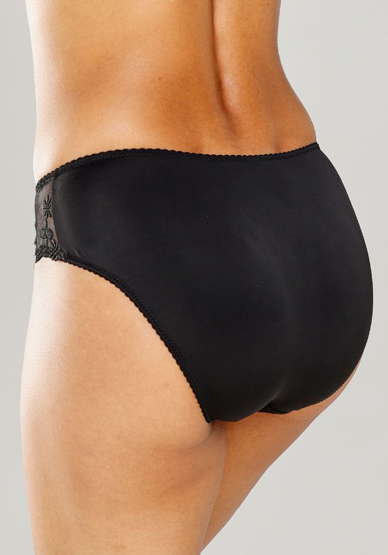 Women's Floral Print Lace Panty Embroidered Hipster Underwear
