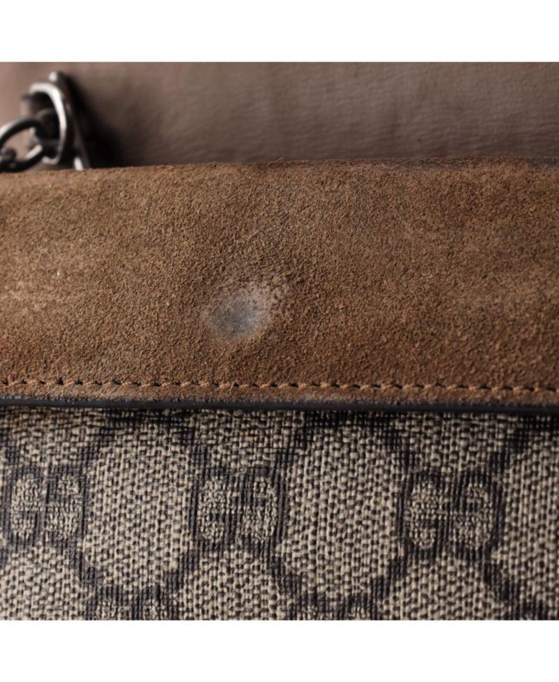 Super Mini Dionysus Bag GG Coated Canvas