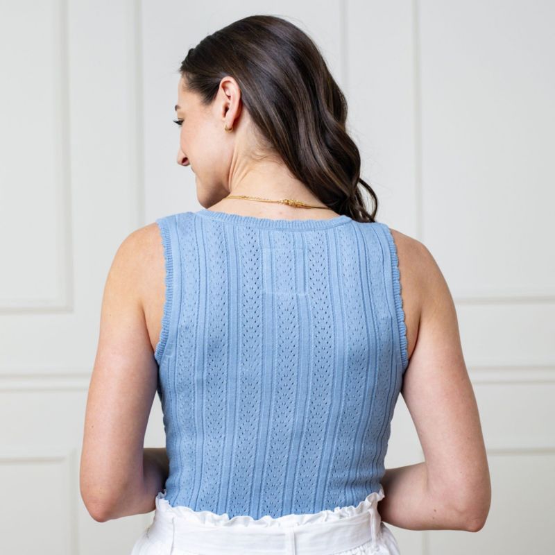 Women's Hope and Henry Empire Sweater Tank