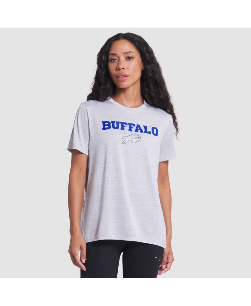 Women's White Buffalo Bills 2025 Rivalries Collection Sideline Velocity Dri-FIT T-Shirt