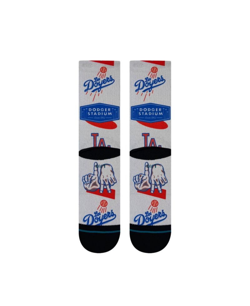 Men's and Women's Los Angeles Dodgers Local Crew Socks