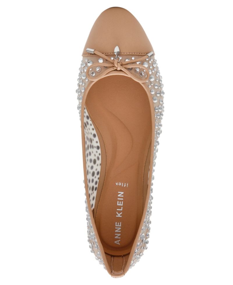 Women's Luci Embellished Cap Toe Ballet Flats