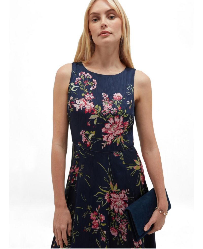 Women's Carly Floral A-Line Sleeveless Dress