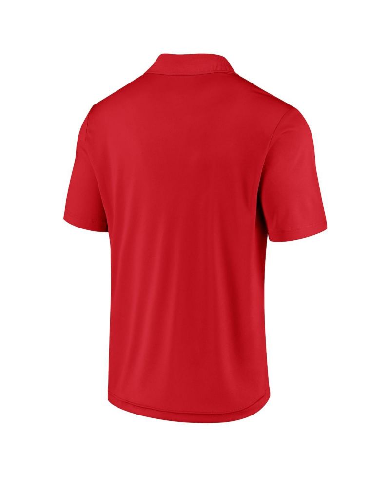 Men's Red St. Louis Cardinals Primary Logo Polo Shirt