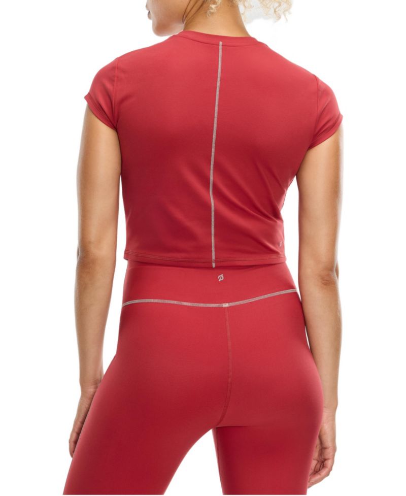 Women's Cadent Slim-Fit Crop Short-Sleeve Top