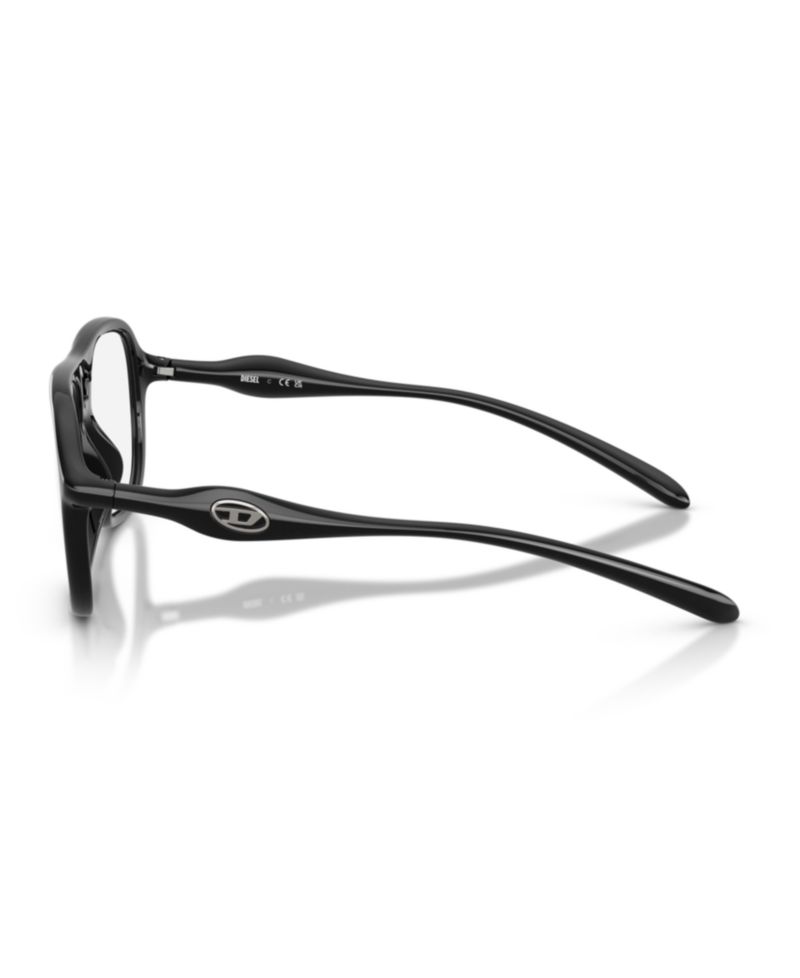 Unisex Oval Plastic DL6008U Eyeglasses