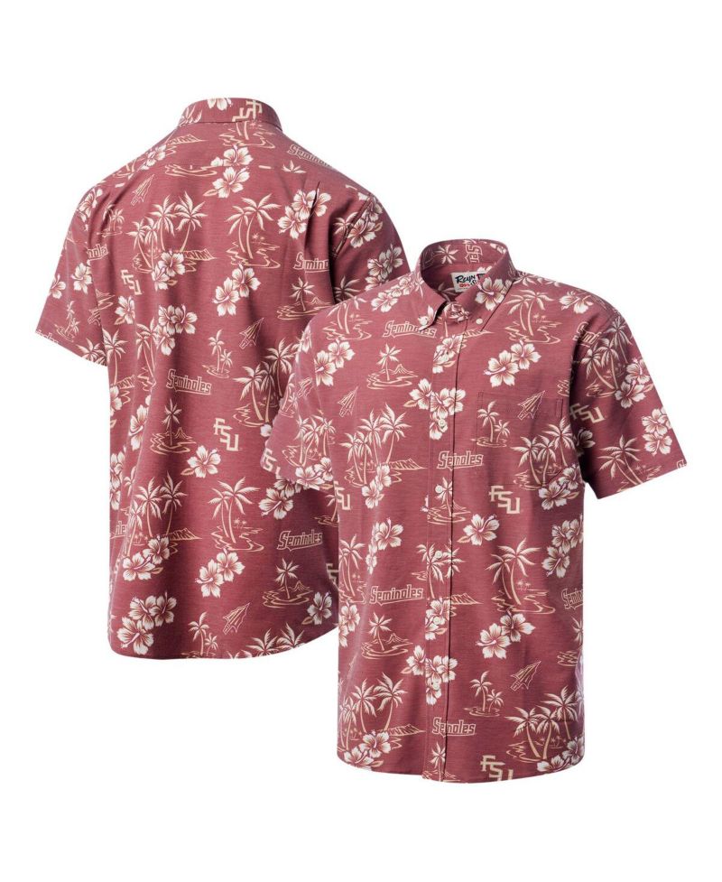 Men's Garnet Florida State Seminoles Classic Button-Up Shirt