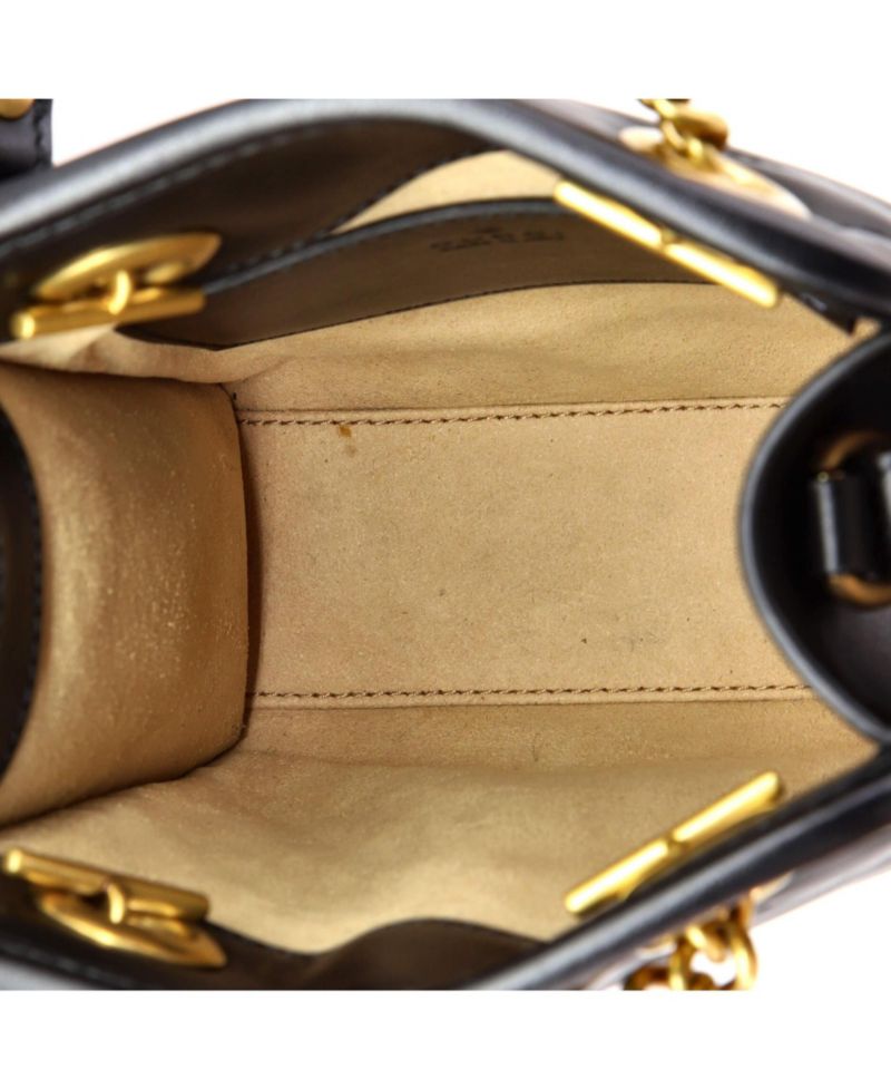 Mini GG Marmont Handle Crossbody Bag Matelasse Leather