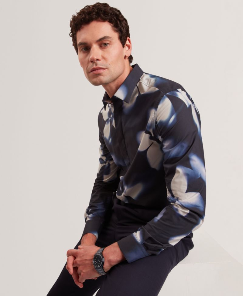 Men's Wrenin Floral Print Shirt
