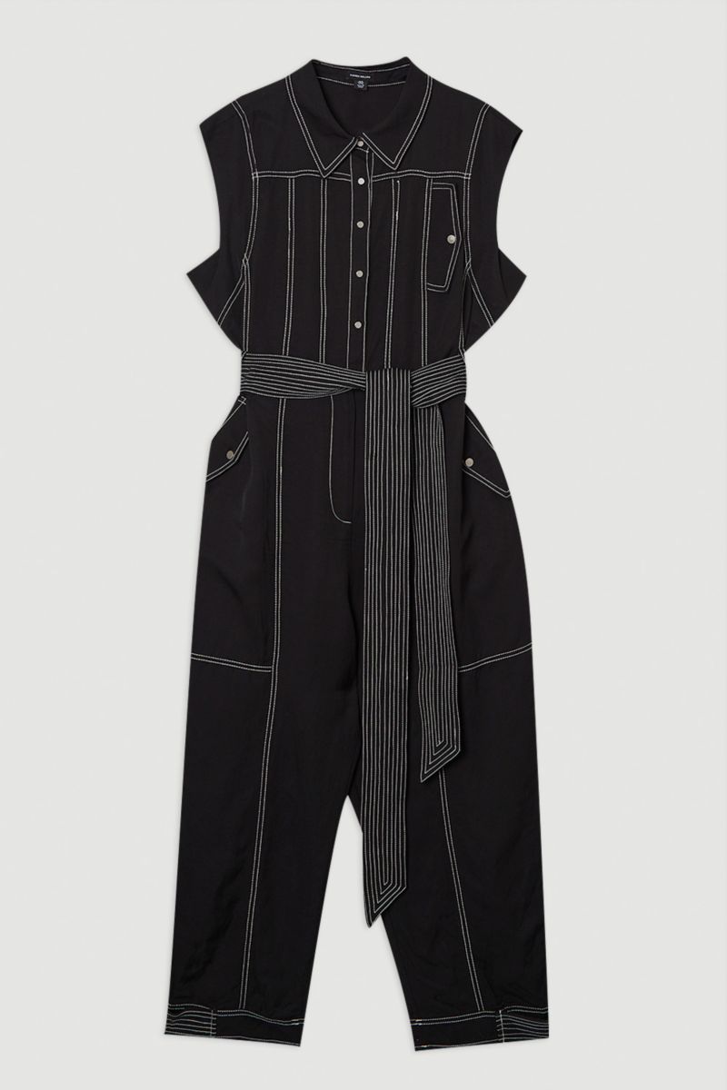 Women's Premium Linen Woven Jumpsuit