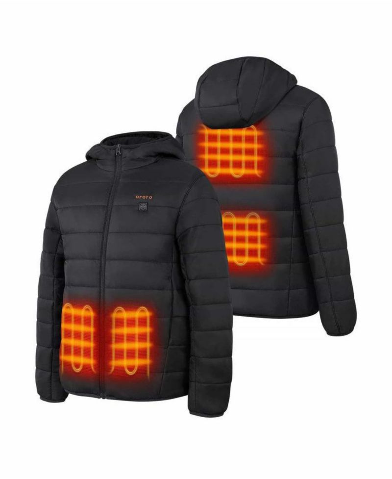 Kids' S- XL 4-Zone Heated Lightweight Puffer Jacket