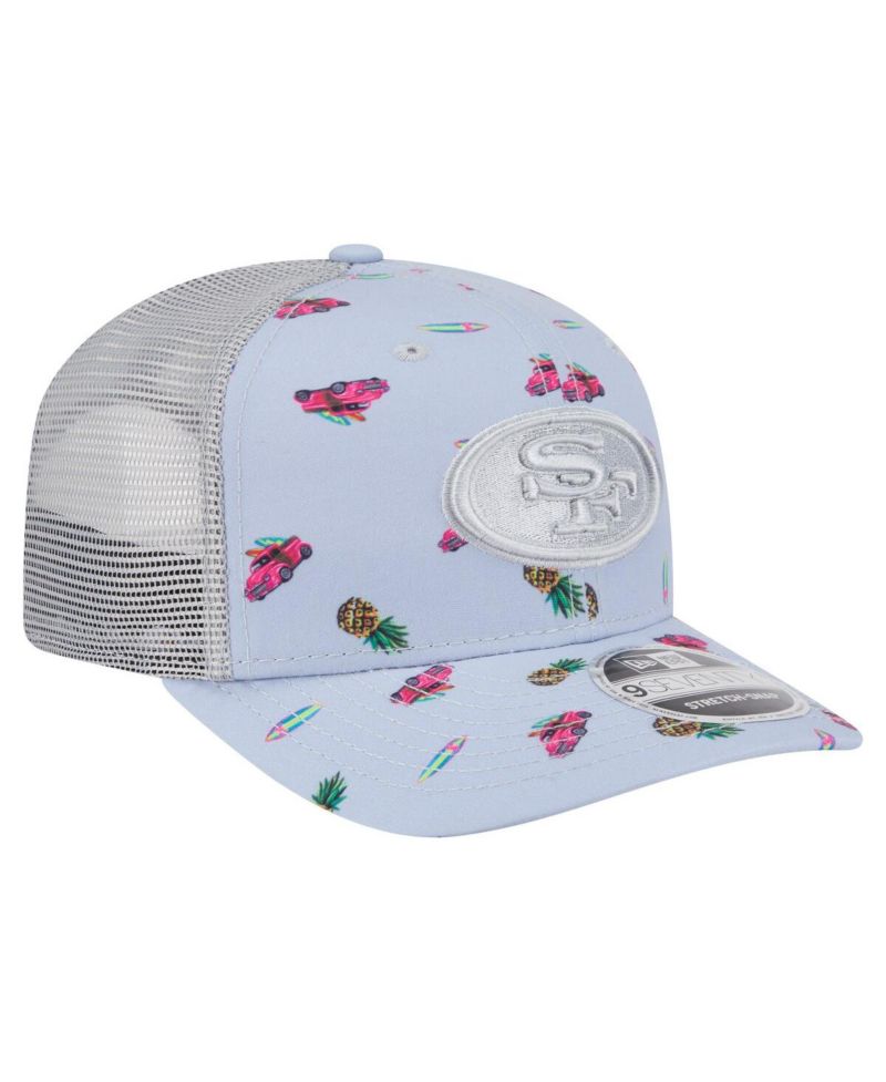 Men's Light Blue San Francisco 49ers Adventure Surfboard 9SEVENTY Adjustable Hat