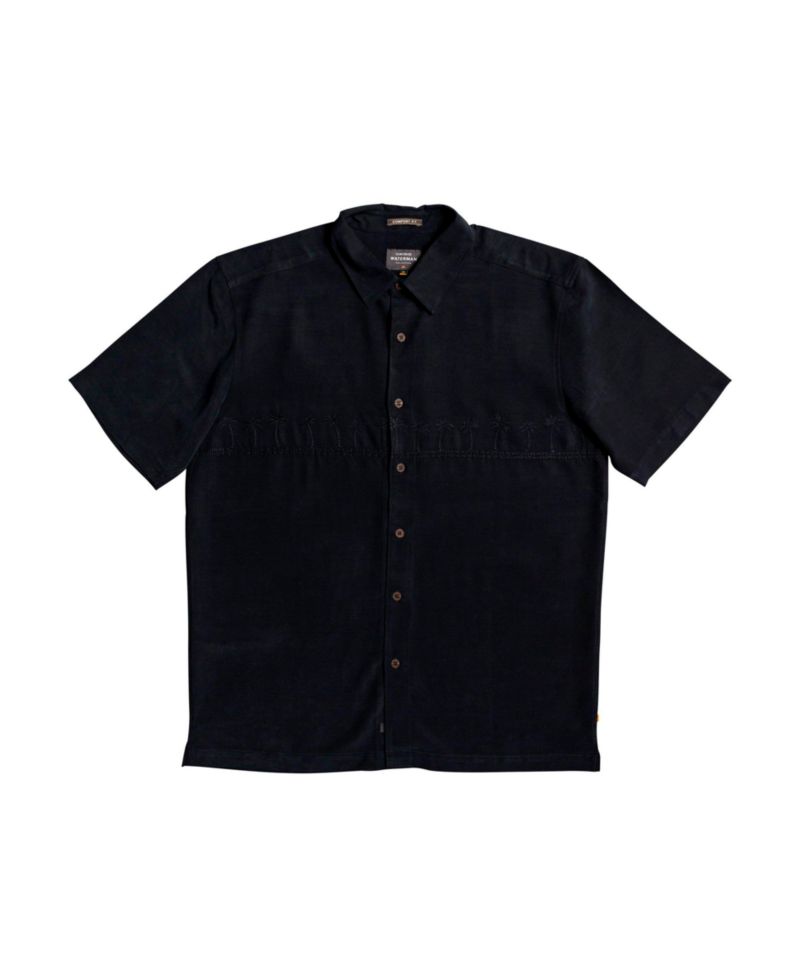 Quiksilver Men's Tahiti Palms Short-Sleeve Shirt
