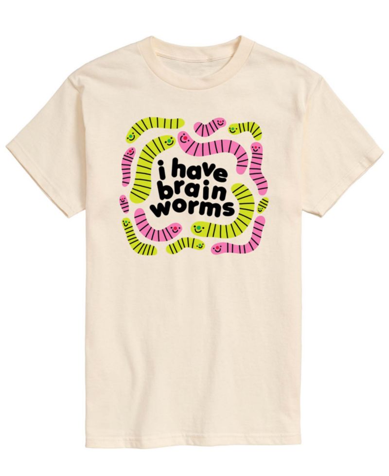 Men's Have Brain Worms Short-Sleeve Graphic T-Shirt