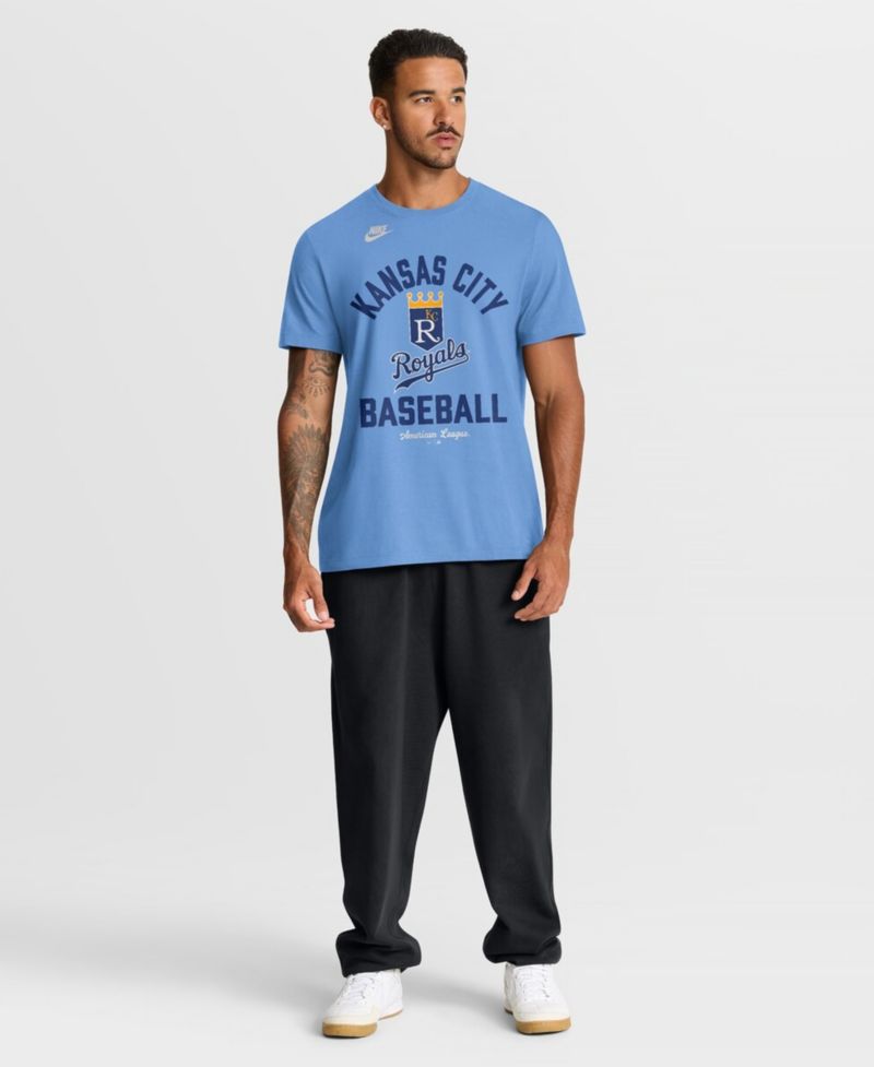 Men's Light Blue Kansas City Royals Cooperstown Collection T-Shirt