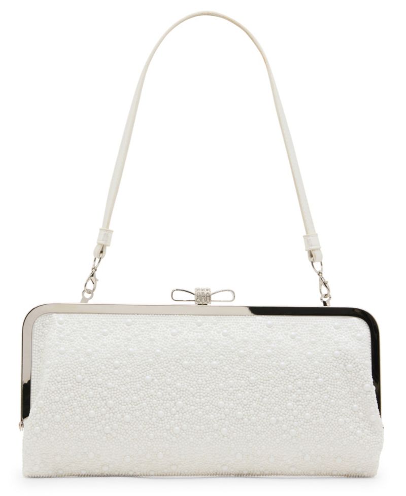 Imitation Pearl Small Shoulder Handbag