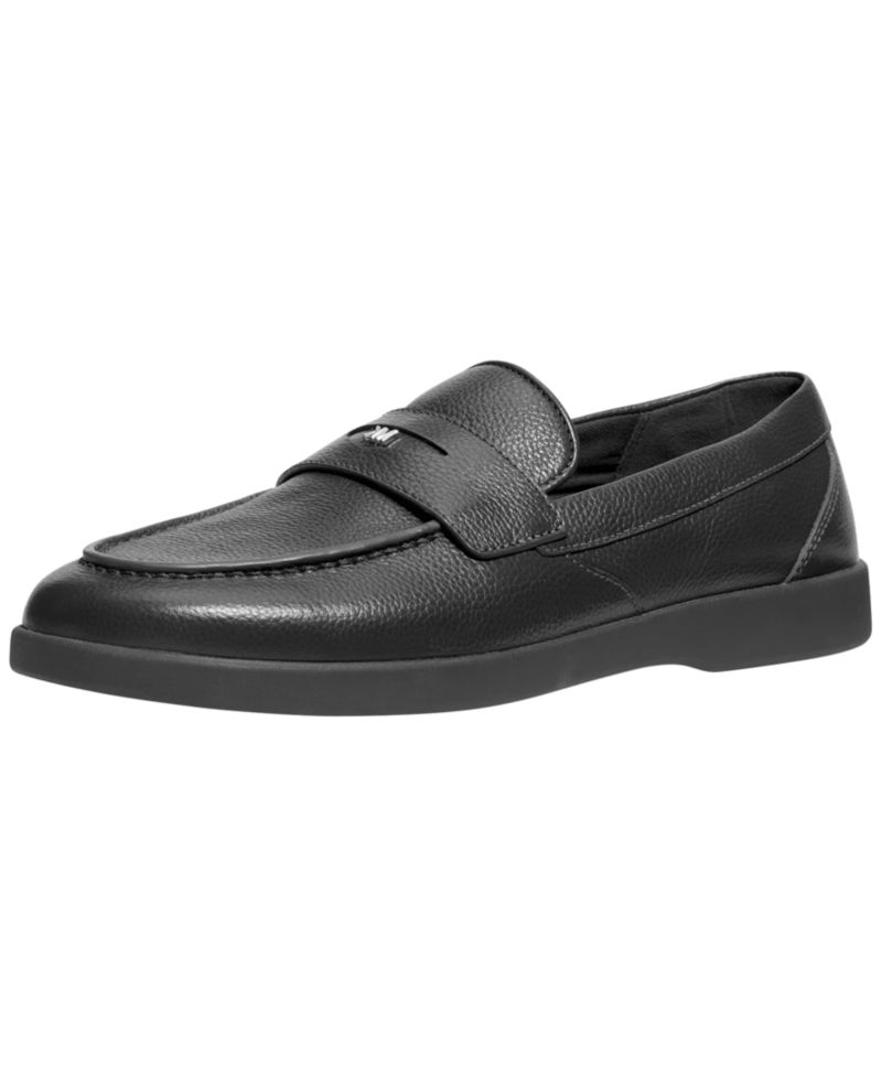 Men's Wesley Pebbled Leather Loafers