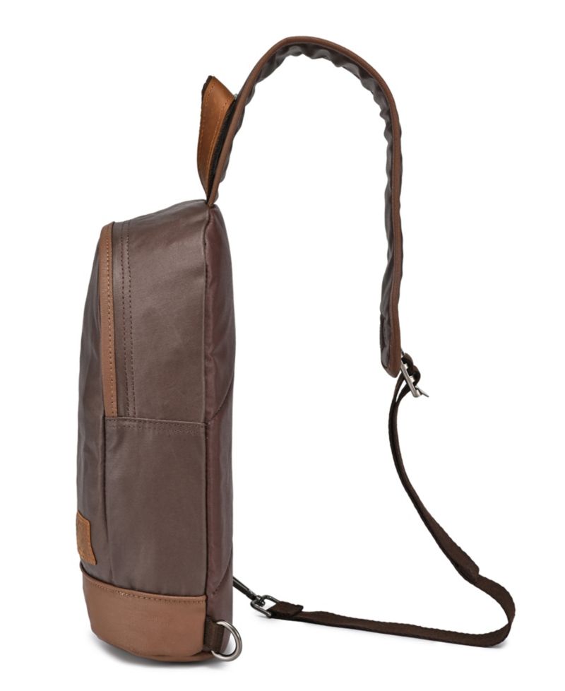 Urban Light Coated Canvas Sling Bag
