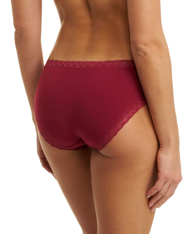 Women's Bliss Lace-Trim Cotton Brief Underwear 156058
